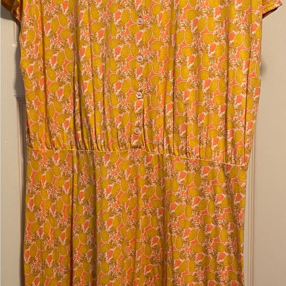 Boden NBW lightweight mid-length dress.